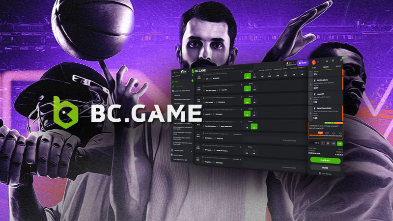 Спортивные ставки и развлечение с BC game sports